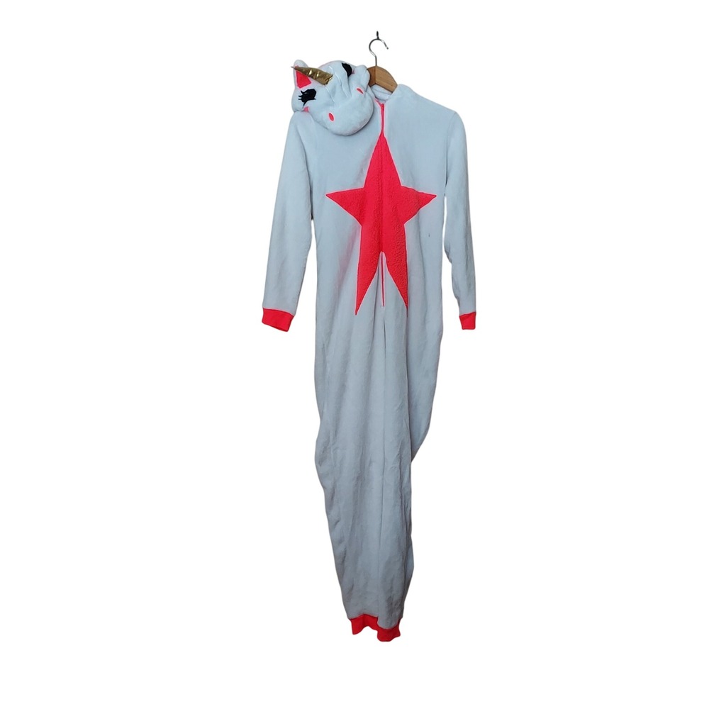Women's Unicorn Rainbow One*sie Sleepwear Costume One Piece‎ M